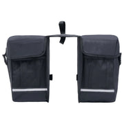 Borsa Doppia Bicicletta Impermeabile per Portapacchi 35 L Nero CFW6090750