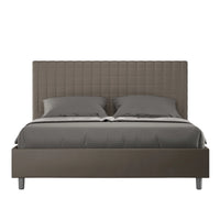 Letto Matrimoniale Large 180x190 cm Senza Rete Sunny Cappuccino