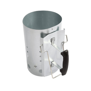 Ciminiera Accendi Carbonella in Acciaio Forato Starter C-17