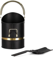Asse As Emmer - Emmer Nera con Manico e Lame per Carbone di Legna - Carbone - Accessori per la Casa
