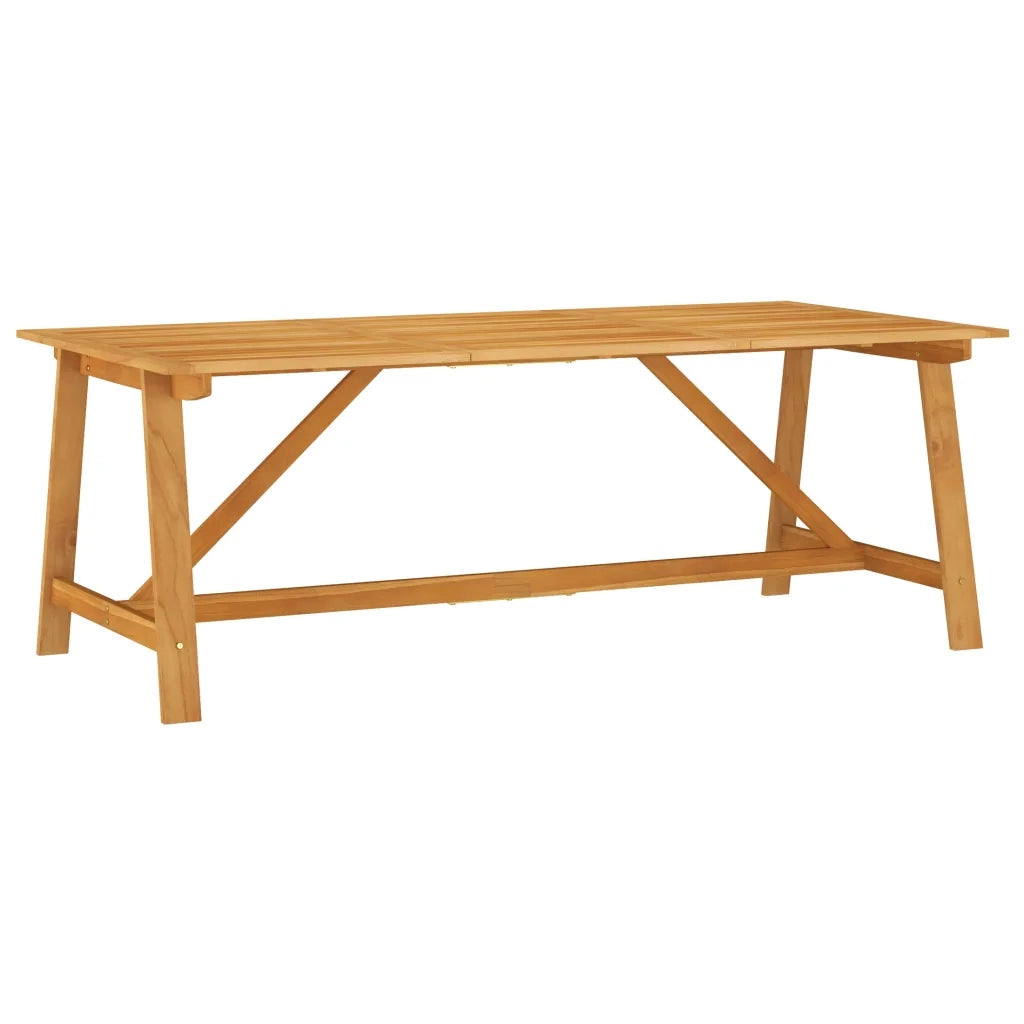 Set Pranzo da Giardino 7pz in Legno Massello di Acacia cod mxl 40664