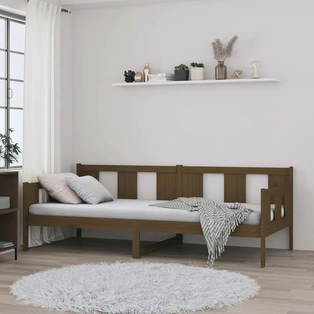 Dormeuse in Legno Massello di Pino Miele 90x190 cm