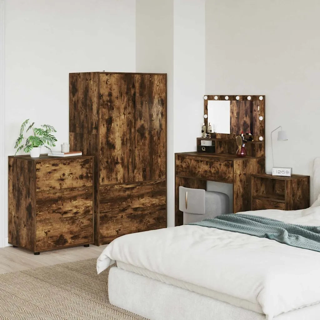 Armadio Rovere fumé 60 x 48 x 81 cm Legno multistrato