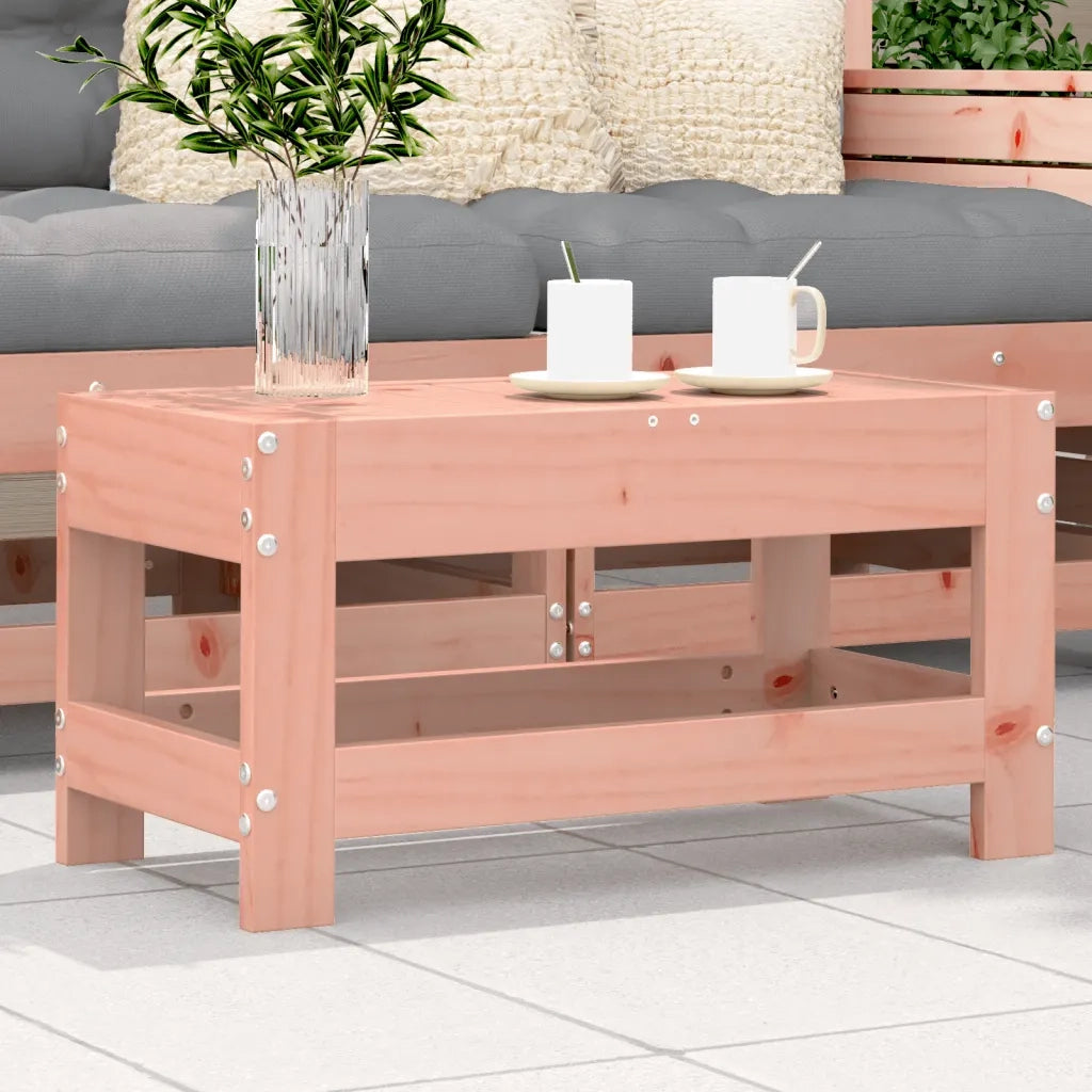 Sedia da giardino-Poggiapiedi da Giardino 62x30x32cm in Legno Massello di Douglas