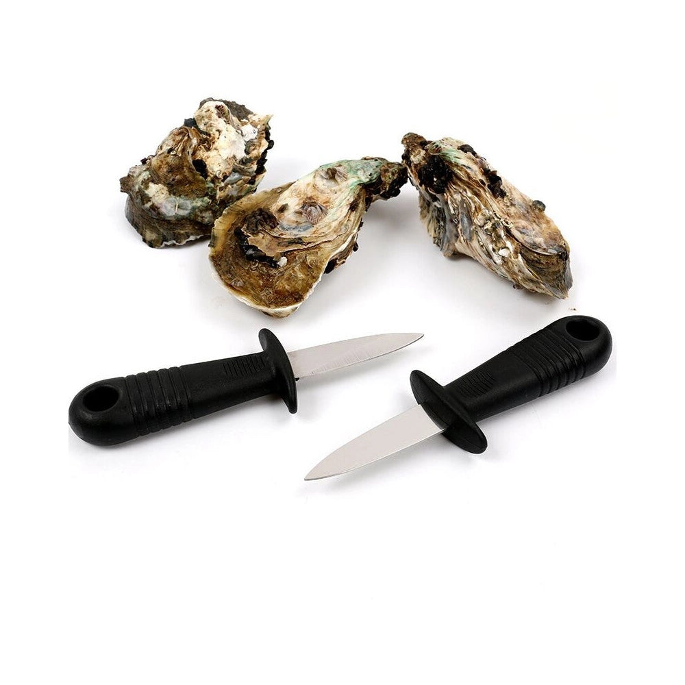 Trade Shop - Coltello Apri Ostriche Capesante Frutti Mare Apriostriche Acciaio Cucina Pesce -