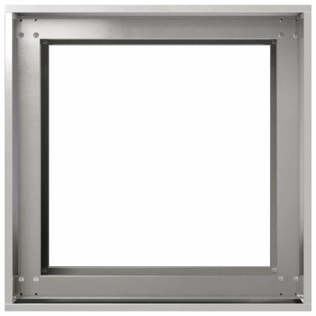 Vaso da giardino Argento 40 x 40 x 60 cm Acciaio Inox 8005880