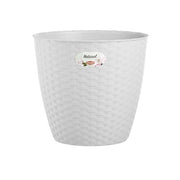 Vaso da Interno o Esterno Giardino Casa Natural Bianco 24 cm