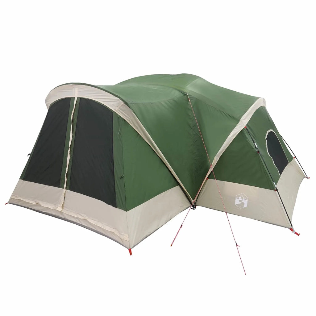 Tenda a capanna con copertura impermeabile 10 persona Verde 42042254