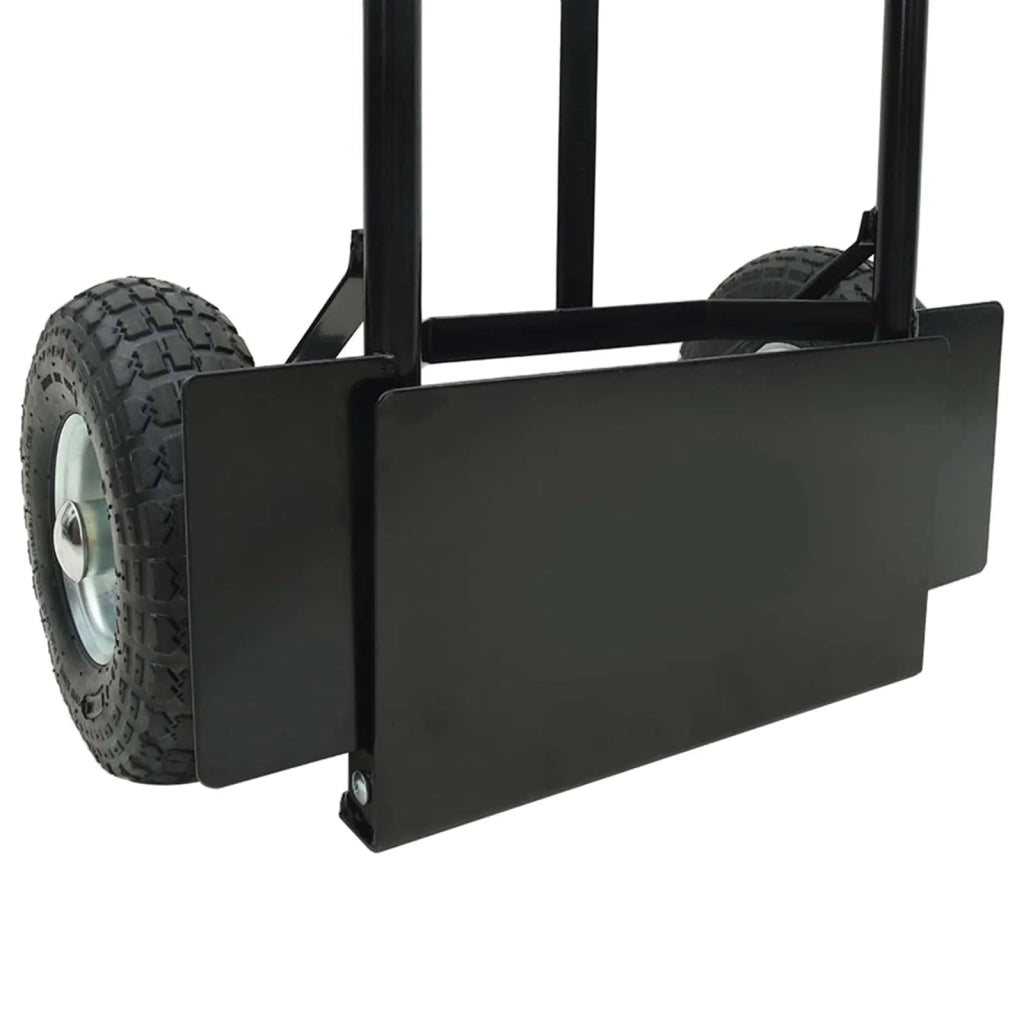 Carrello Pieghevole Estensibile Nero e Rosso 57 x 46 x 113 cm CFW6832211