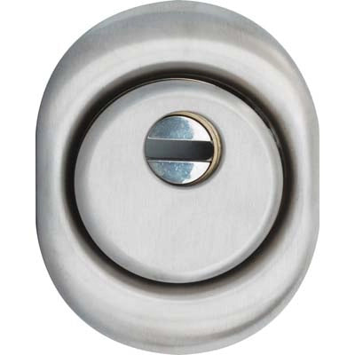 DEFENDER MONOLITO BD200 DISEC  CROMO SATINATO F.SAG I.MM 38 D.MM 50 H.MM 25