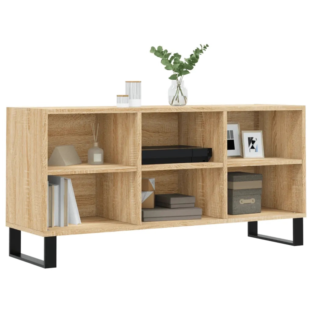 Mobile Porta TV-Credenza TV Rovere Sonoma 103,5x30x50 cm Legno Multistrato
