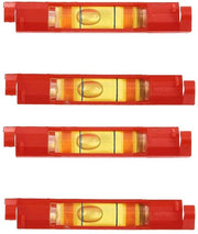 Livello di Cavo Professionale - 4 Livelli di Guida - Materiali Acrilico/ABS - Valori di Misura Precisi - Incavo a V - Gancio per Deposizione - Livello di Cavo