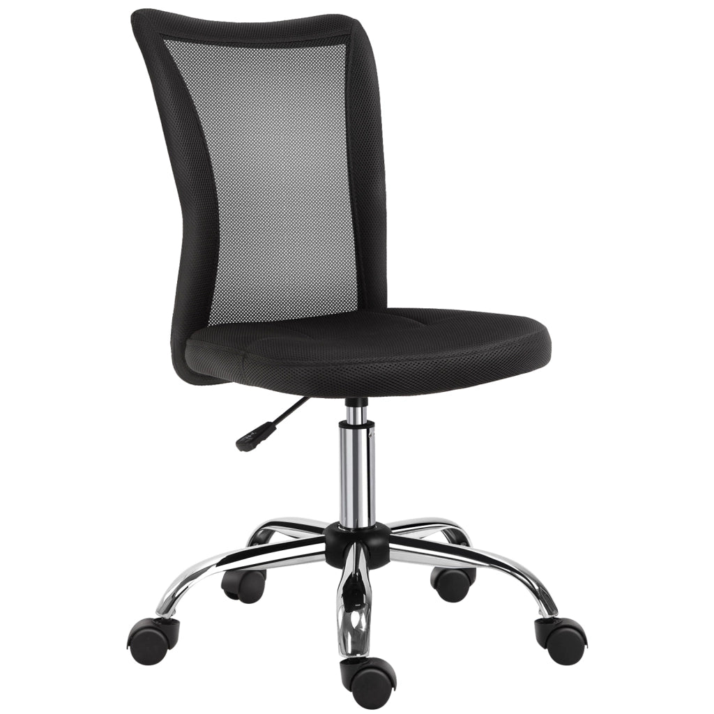 Poltrona da ufficio ergonomica ¨C zephmum ¨C nero, rete, girevole, altezza regolabile