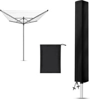 Droogrek waterdipendente per balcone e campeggio, 180 x 18 x 18 cm con chiusura a zip