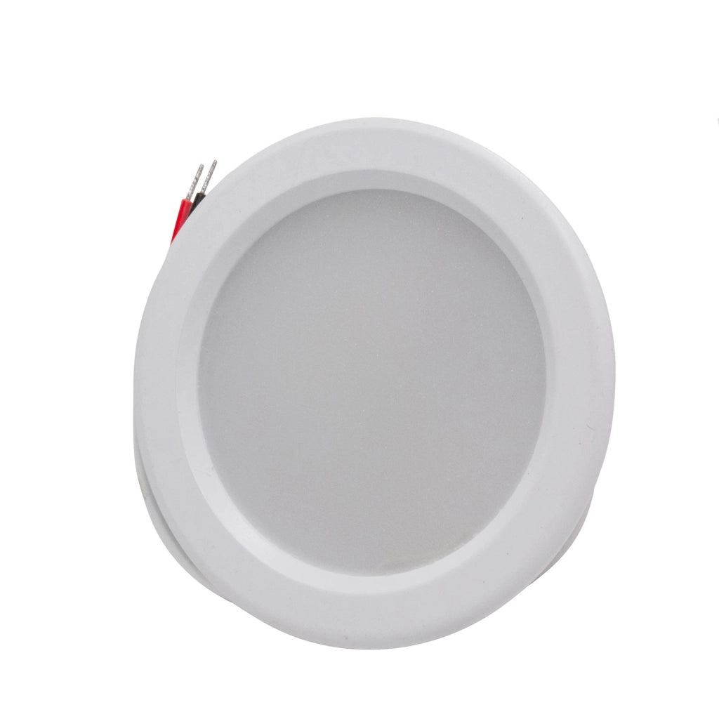 Faretto slim LED 3W bianco incasso 60mm diffusore opaco basso consumo luce moderna cappa cucina mensole mobili IP20 230V 4000K