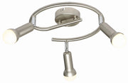 Plafoniera Candellux ARC 98-63304 argento 3xE14 42cm