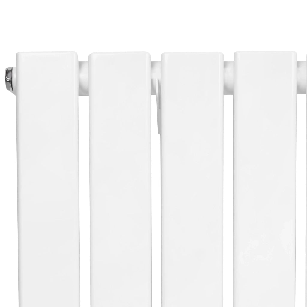 Radiatore Orizzontale 600 x 700 mm con Valvole TRV Bianco