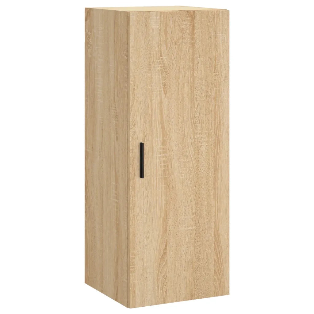 Credenza | Madia | Buffet da pranzo | Armadio da pranzo Rovere Sonoma 34,5x34x180 cm in Legno Multistrato