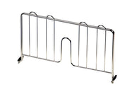 Archimede scaffale metallico divisorio verticale per libri cm 61 x h. 20 cucina bagno garage cabina armadio
