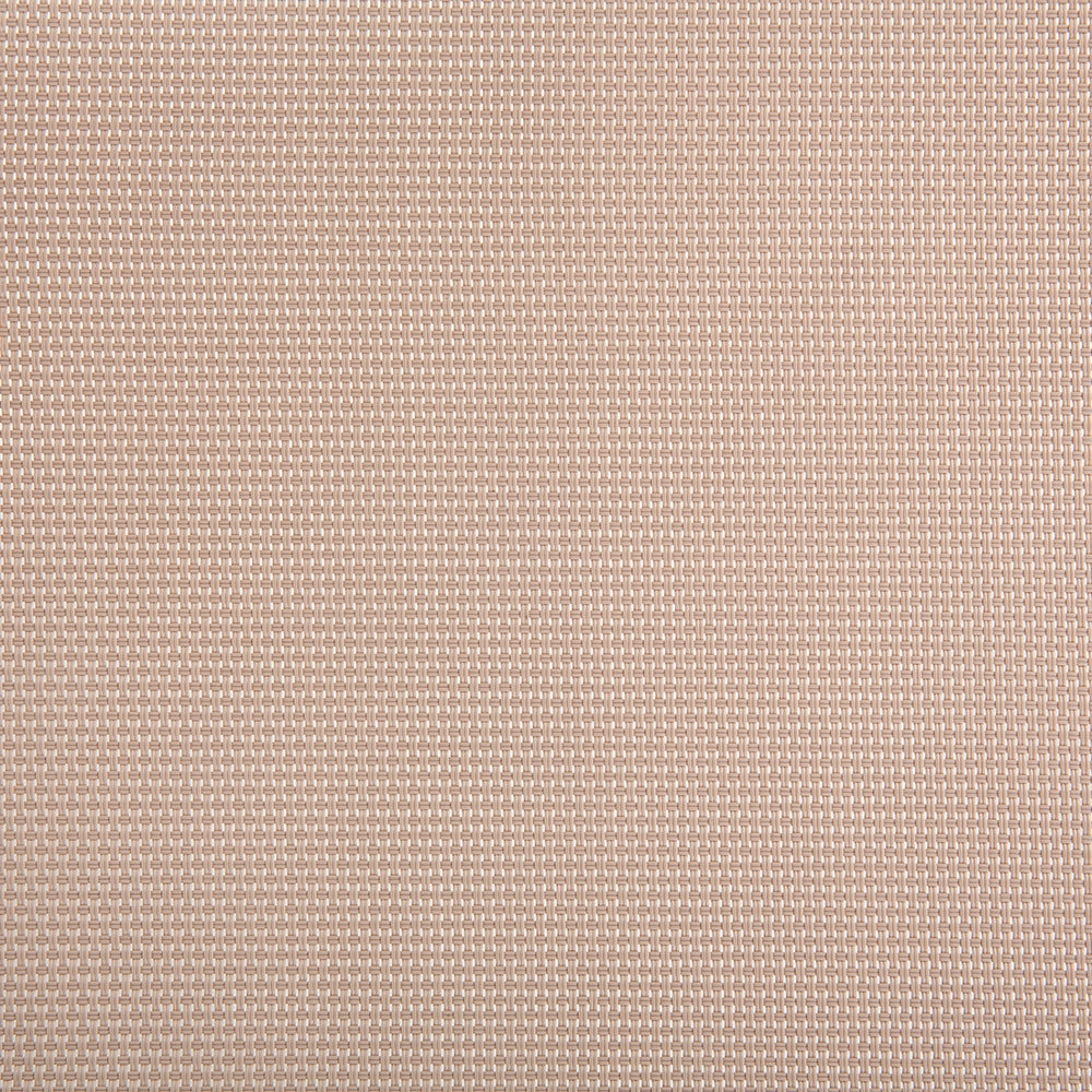 Set di 6 Sedie da Pranzo da Giardino Seduta in Tessuto Beige e Argento Gambe in Acciaio Inox Impilabili per Esterno