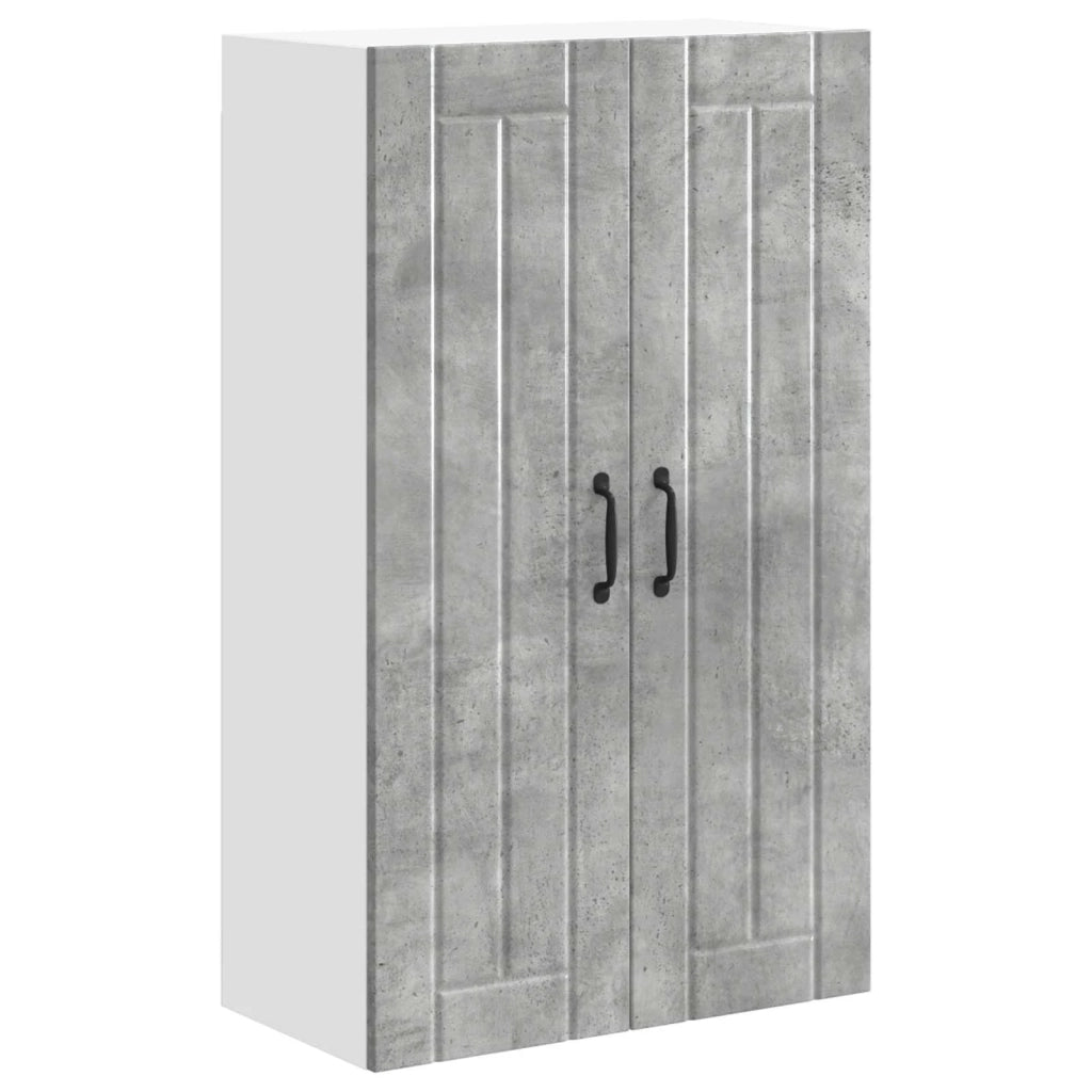 Armadietto a muro LUCCA Grigio Cemento 60 x 31 x 100 cm