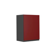 Vicco Pensile da cucina Rosso 45 cm Forma a J