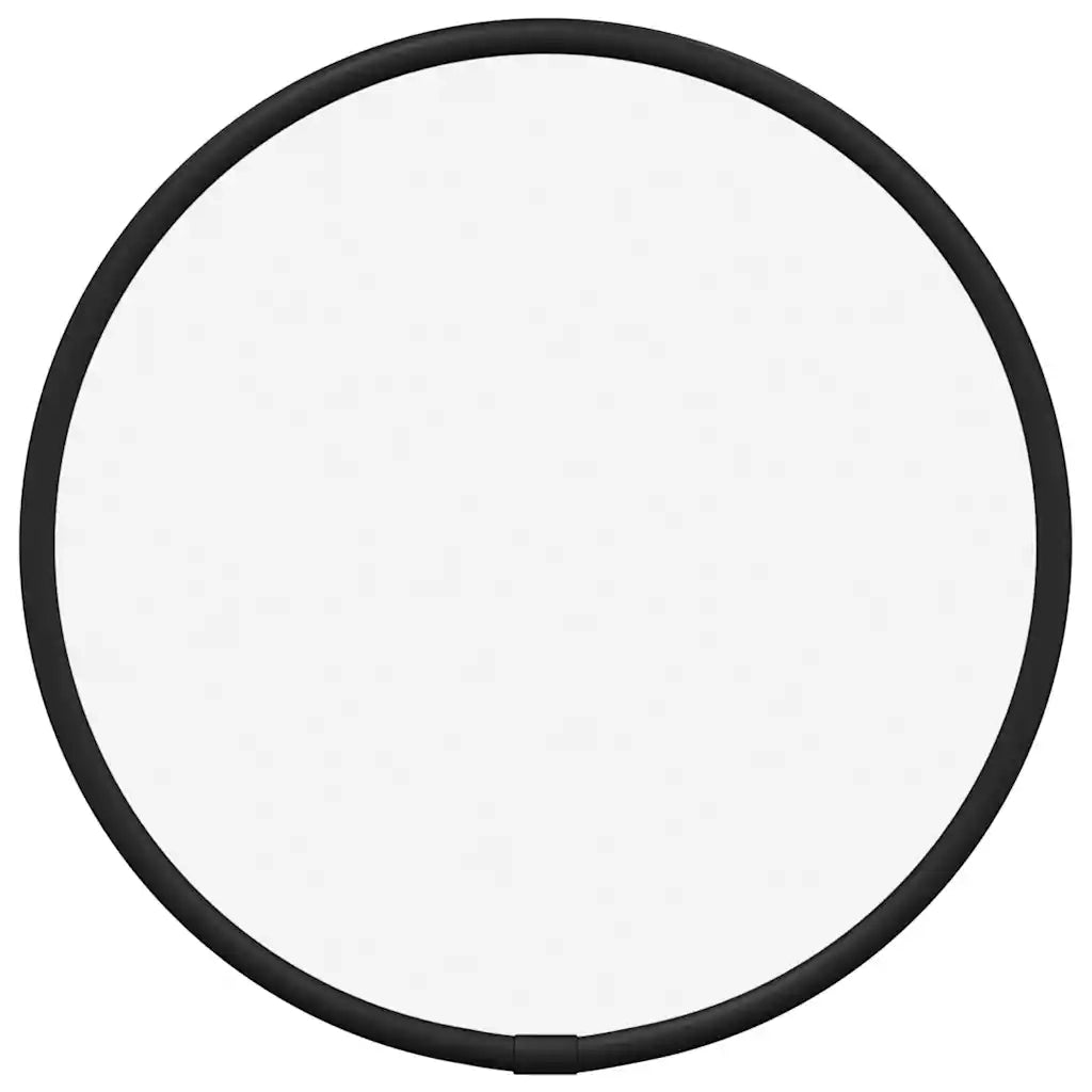Specchio da Parete Nero Ø 20 cm Rotondo 348183