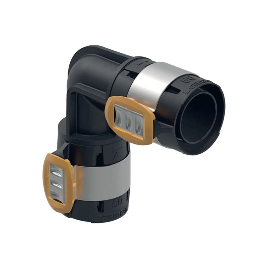 CURVA 90Â° FLOWFIT IN PPSU PER MULTISTRATO A PRESSARE - ÃE50 MM  - GBR