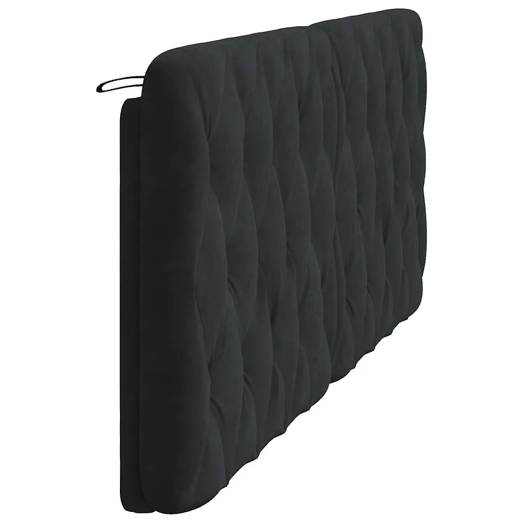Cuscino Testiera Nero 200 cm in Velluto CFW3846651