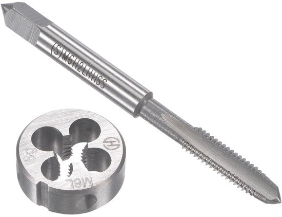 Set di Attrezzi per Tappi e Matracci M6 x 1 mm - Costruzione in Acciaio Inox - Set Completo per Riparazioni Auto - Rimozione Rapida dei Bulloni - Set di Tappi e Matracci
