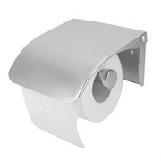 Sostituto di carta igienica - Oreficeria in acciaio inossidabile - Montaggio a parete - Moderno - Con copertura - Adatto per uso domestico e commerciale - Grigio