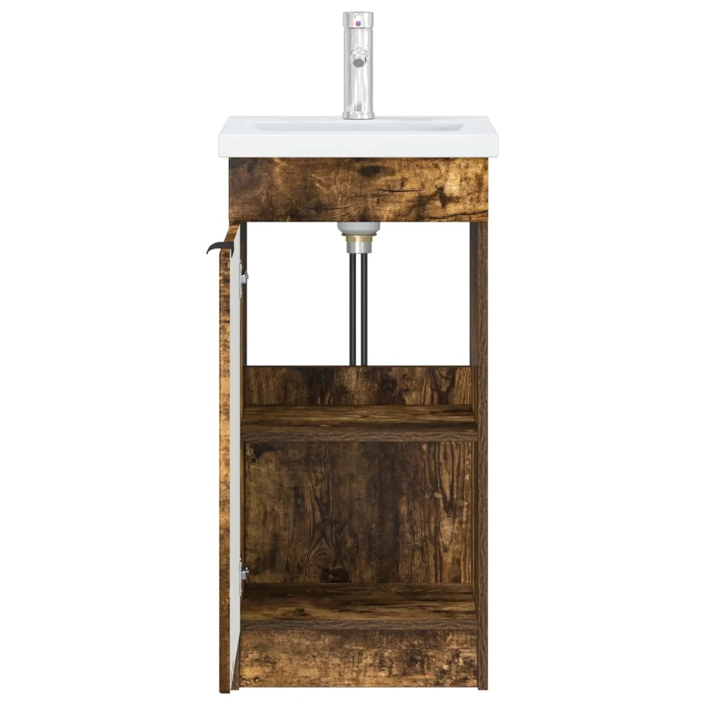 Mobile da bagno con lavabo Rovere Fumo 42 x 40 x 84,5 cm