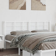 Testiera in Metallo-Testiera in Ferro-Testata Bianco 180 cm 537090