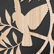 ULIVO - Quadro arredo LASERCUT composito Legno e PVC Misura: 40x40 cm