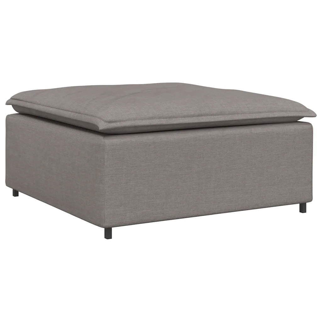 Divano Modulare Poggiapiedi Modulo Talpa 100x100x48 cm