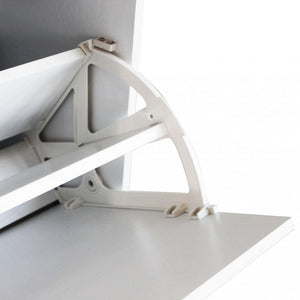 Scarpiera Wendy 60x24x150 h cm in Legno Bianca