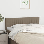 Testiera Tortora 144x5x78/88 cm in Tessuto 346246