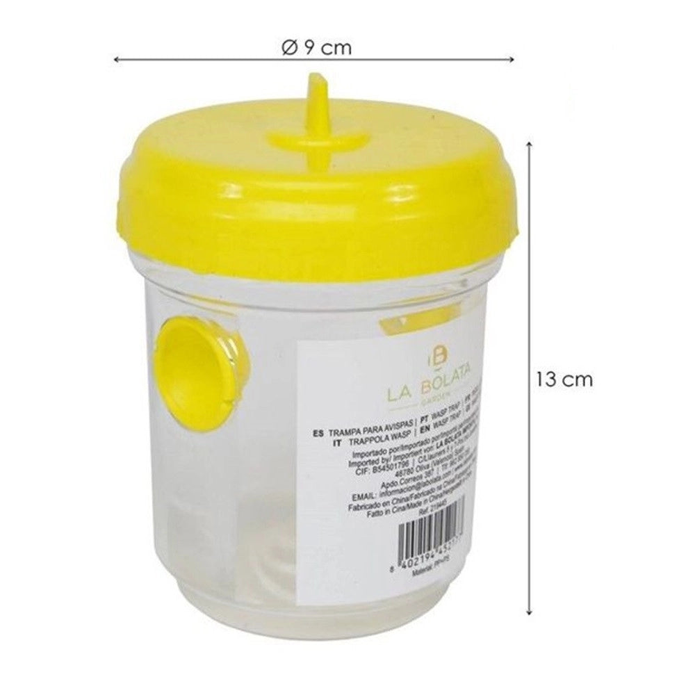 Trade Shop - Set 6 Pz Trappola Per Vespe Calabroni Insetti Da Appendere Balcone Giardino 020176 -