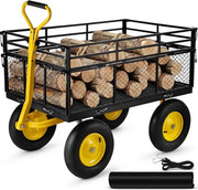 Carrello Trasportabile per Giardino Carrello per Spiaggia Carrello per Attrezzi Carrello per Trasporto per Giardino Carrello per Attrezzi max 635kg