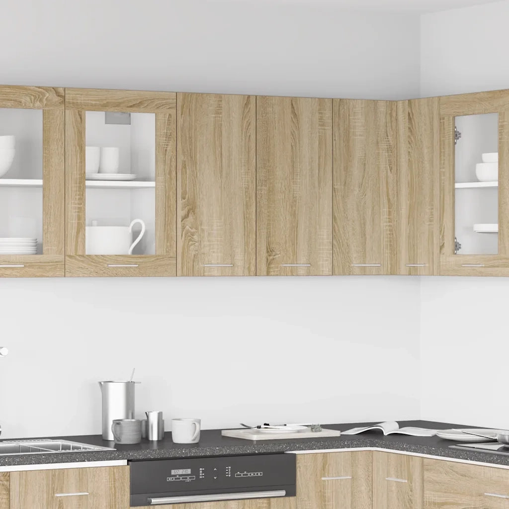 vidaXL Mobile Pensile “Lyon” Rovere Sonoma 60x31x60 cm