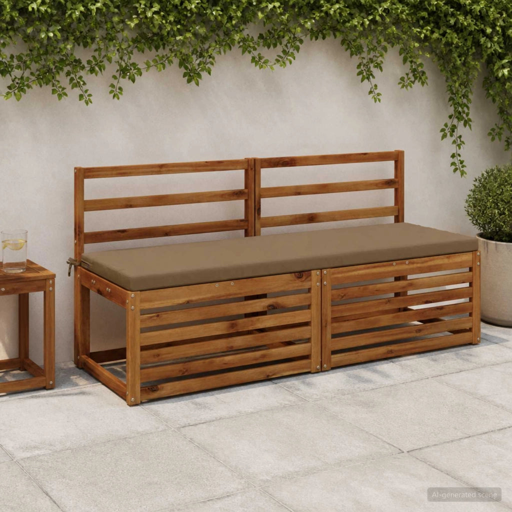 Cuscini per Panchina a 2 Pezzi SOEST 2 pz 100% Poliestere 949423