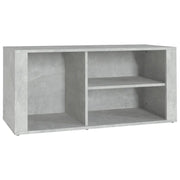 Scarpiera | Mobile per scarpe Grigio Cemento 100x35x45 cm in Legno Multistrato