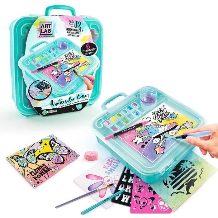 Canal Toys - Art Lab - Custodia per acquerelli - ART 012