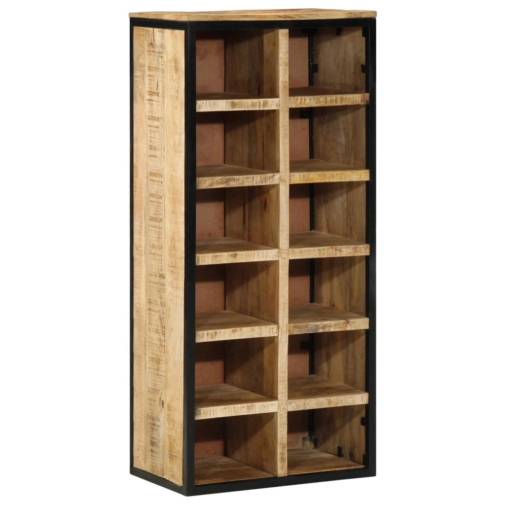 Mobile per scarpe con lo scaffale Marrone 50 x 30 x 110 cm 374092