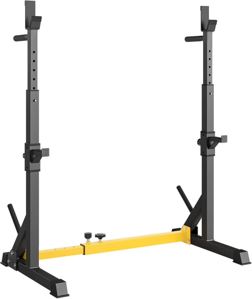 Rack da Squat, Supporto Bilanciere Regolabile, Stand per Sollevamento Pesi Multifunzione per casa, palestra Max 250 KG