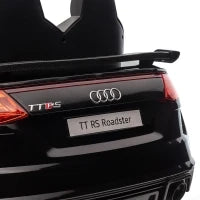 Macchina Elettrica per Bambini 3-5 Anni AUDI TT con Telecomando, Portiere Apribili e Fari LED, Nero