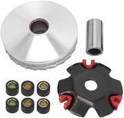 Kit di Variatore di Alta Prestazione - Kit di Variatore da Corsa - Sostituzione per GY6 50cc - Acciaio/Nylon/Leggero in Alluminio - Adatto per Scooters Cinesi - Transmissione CTV Automatica - Kit di Variatore per Scooter