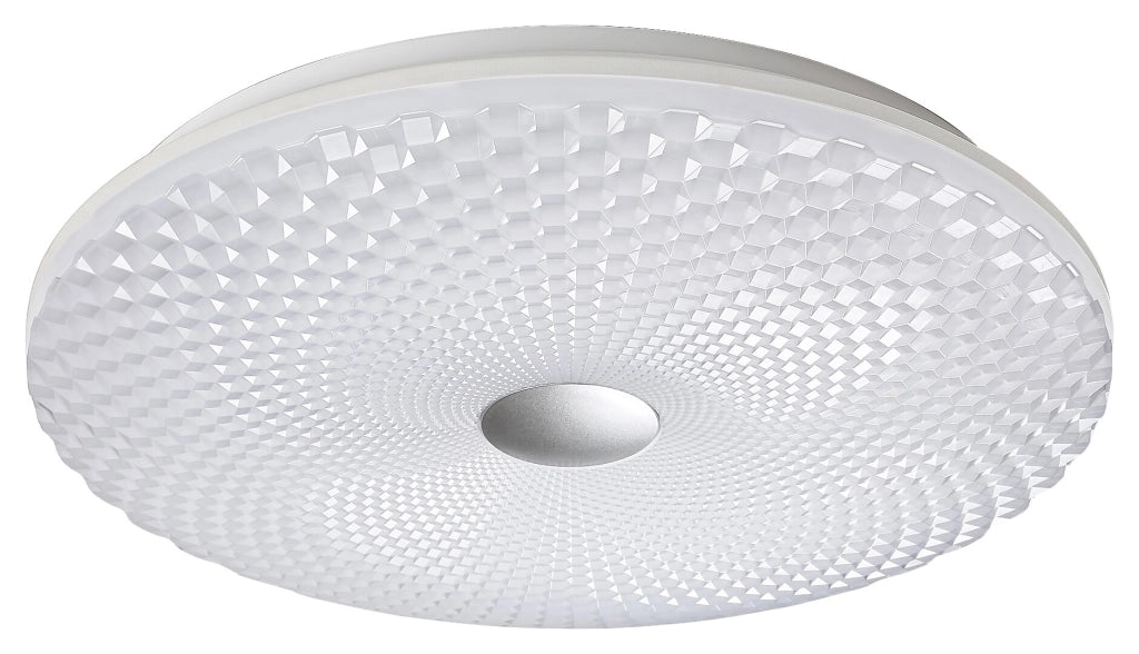 Plafoniera LED Rabalux Galeti2 Ø40cm cromo 24W 4000K