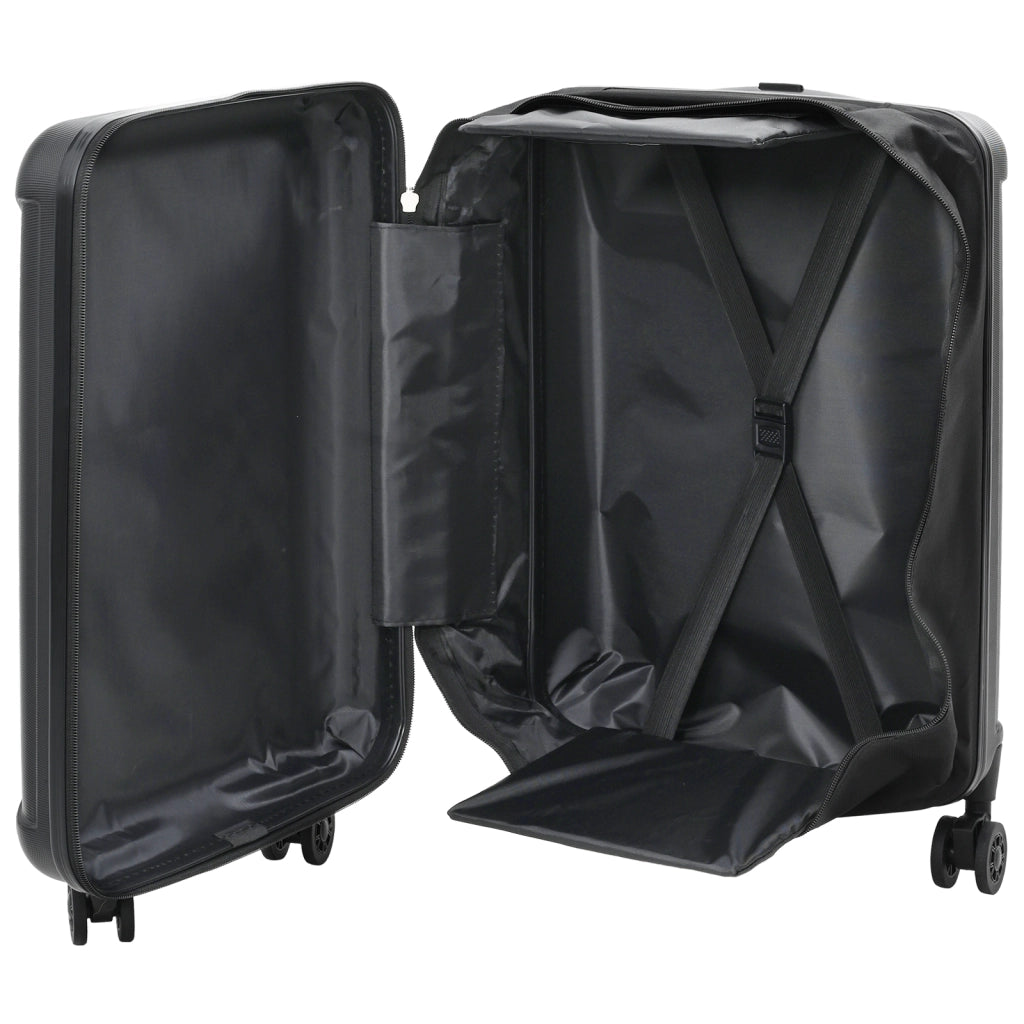Valigia Pieghevole Morbida 20'' Nera 34x23x55.5 cm ABS