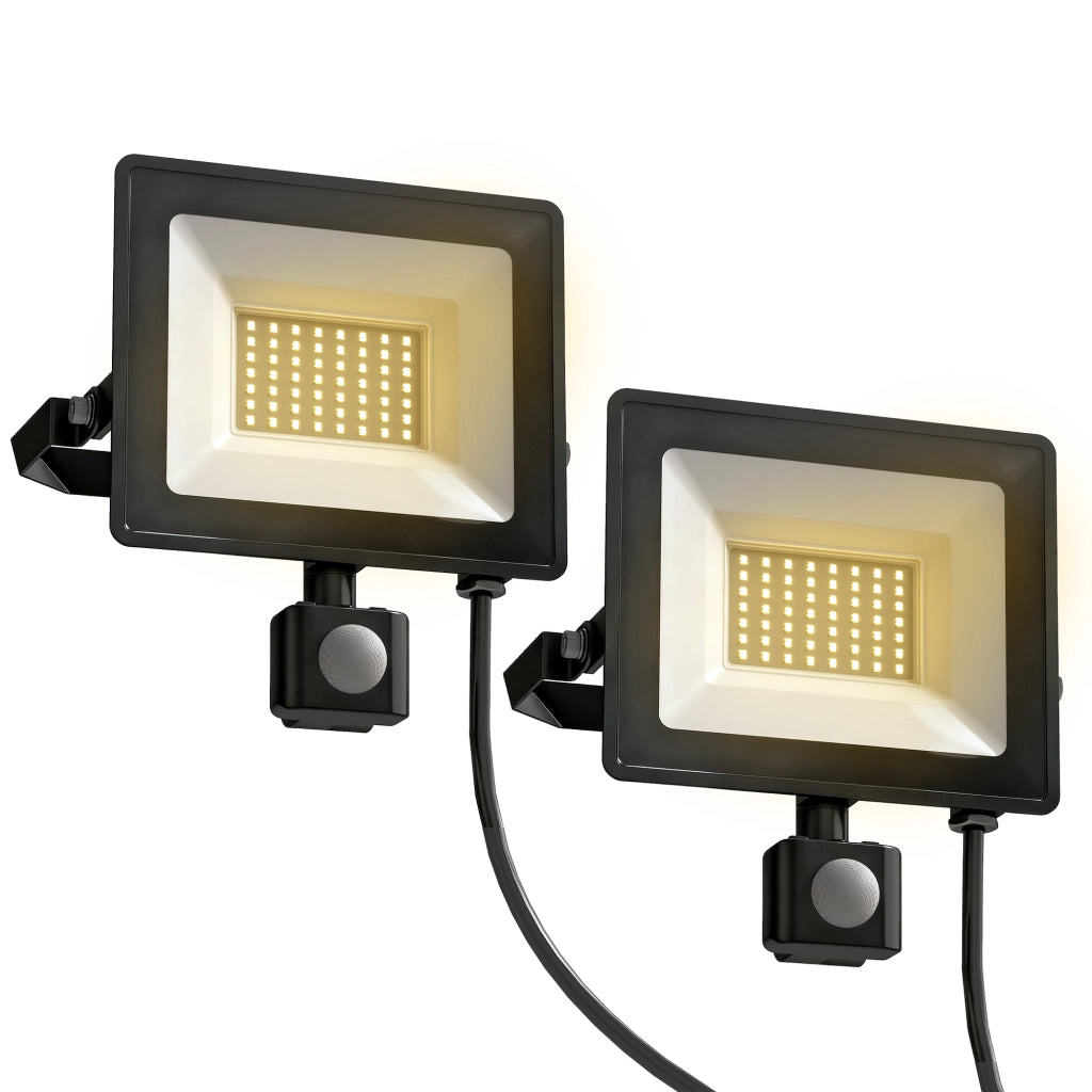 Lampada da lavoro regolabile 50W ¨C Zephmum ¨C Nero, alluminio, 3 modalita'